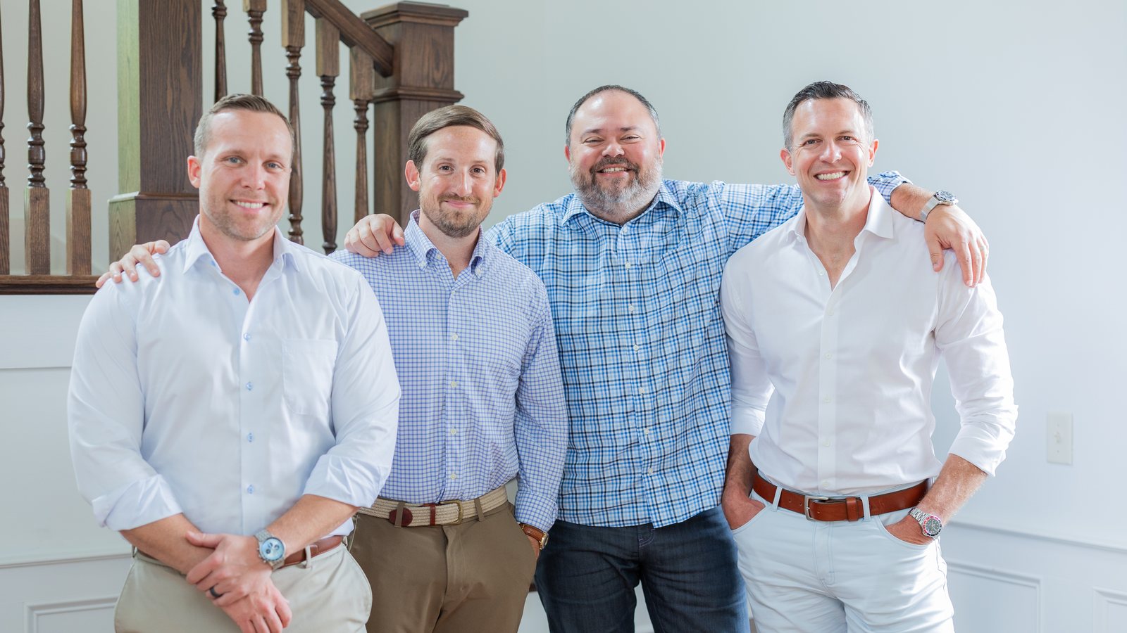 The four founding partners of Veritas Financial Partners.